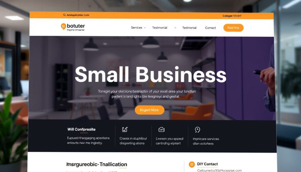 top small business website design