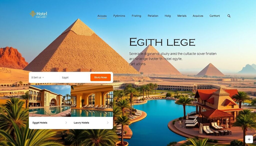 hotel web development Egypt