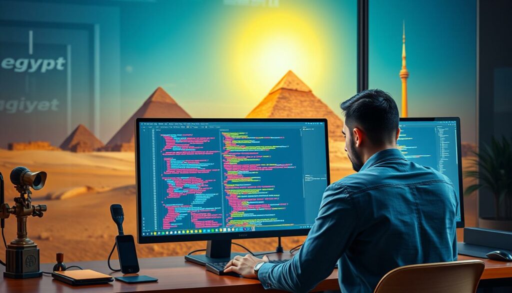 professional AI web development Egypt